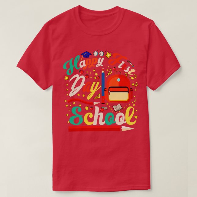 1st Grade T-Shirt (Design Front)