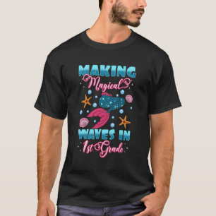 1St Grade Teacher Instructor Educator School Merma T-Shirt