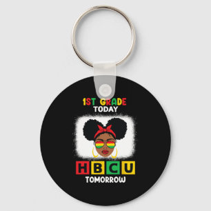 1st Grade Today Hbcu Tomorrow Historically Black C Key Ring