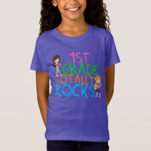 1st Grade Totally Rocks T-Shirt