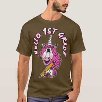 1st Grade Unicorn, Back To School 2022, 1st Grade  T-Shirt