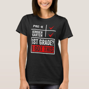 1st Grader Back To School First Grade Student Kids T-Shirt