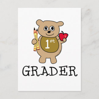 1st Grader Postcard