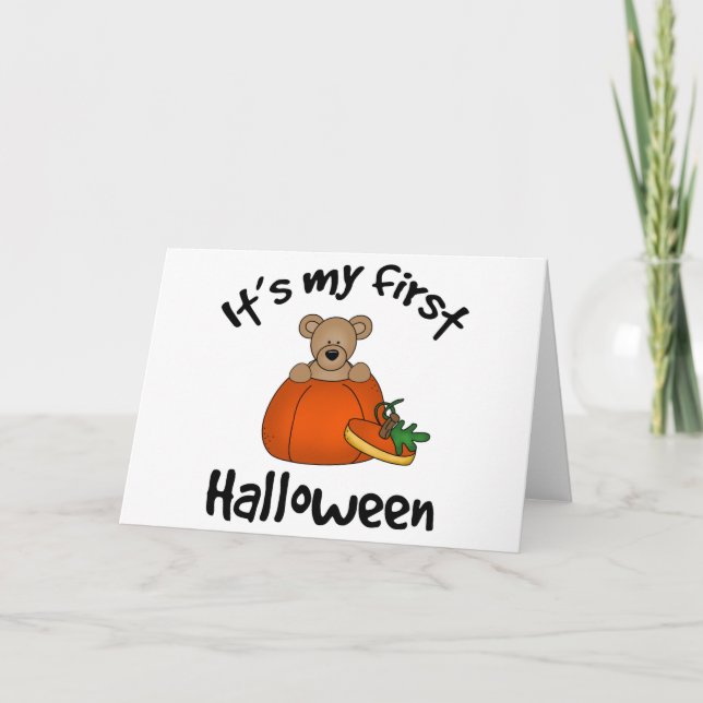 1st Halloween Card (Front)