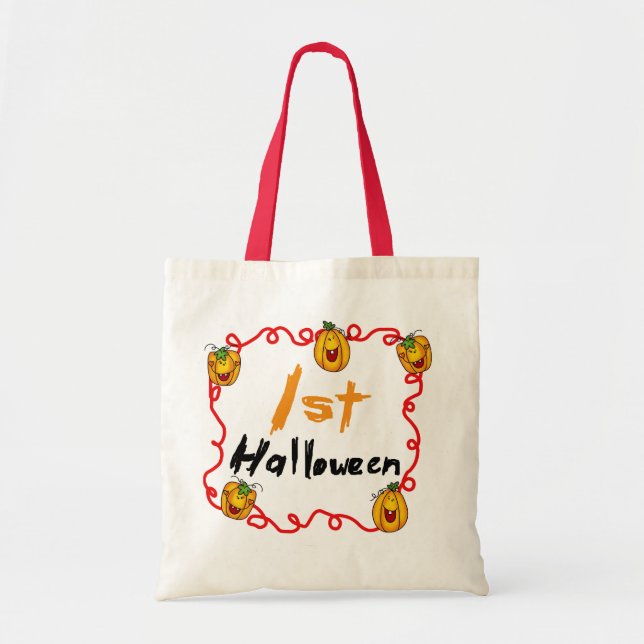 1st Halloween Tshirts and Gifts Tote Bag (Front)