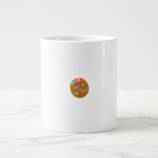 1st happy birthday large coffee mug