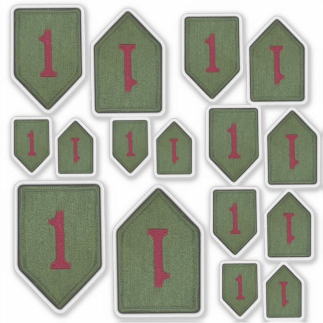 1st INF Infantry Division Big Red 1 Contour (Front)