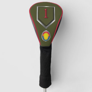 1st Infantry Div “Big Red One”Patch Golf Head Cover