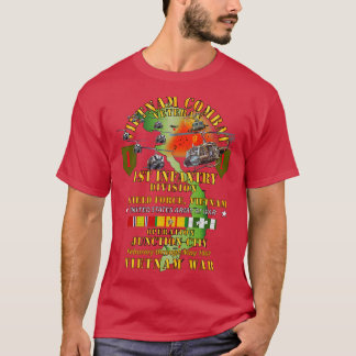 1st Infantry Div II Field Operation Junction City T-Shirt