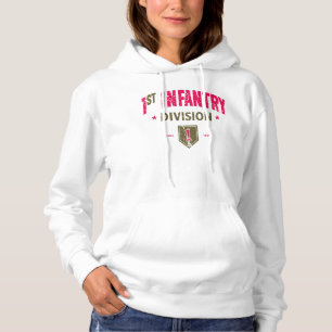 1st Infantry Division "Big Red One" Distressed Hoodie