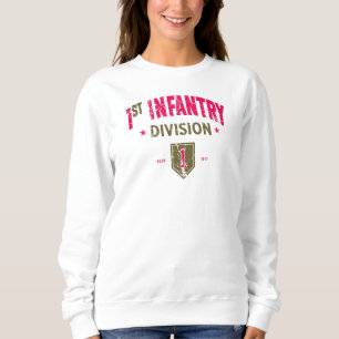 1st Infantry Division "Big Red One" Distressed Sweatshirt