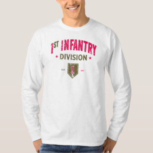 1st Infantry Division "Big Red One" Distressed T-Shirt