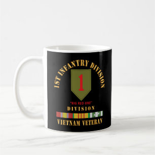 1st Infantry Division - Big Red One - Vietnam Vet Coffee Mug