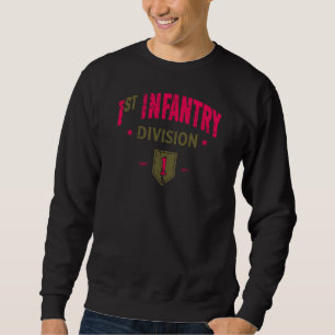 1st Infantry Division "BRO" Distressed Sweatshirt