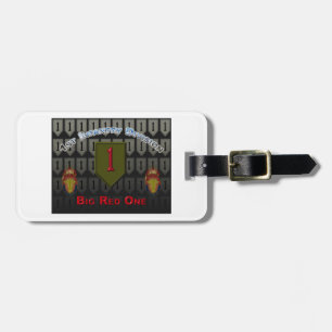 1st Infantry Division Gift Luggage Tag