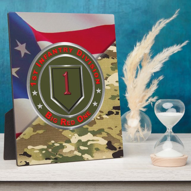 1st Infantry Division Plaque (Side)