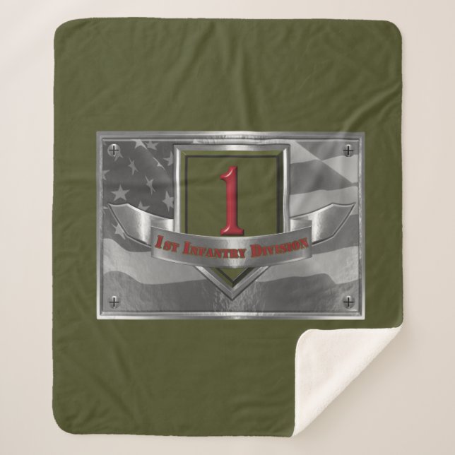 1st Infantry Division  Sherpa Blanket (Front)