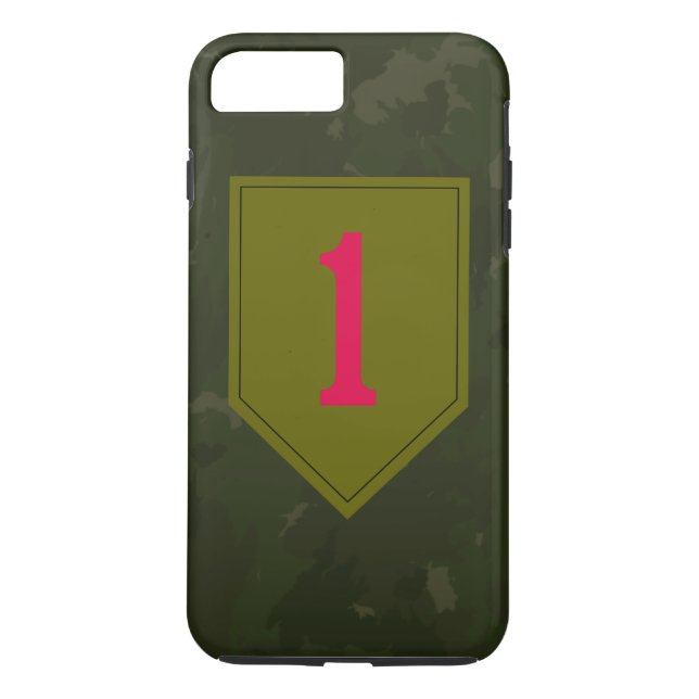 1st Infantry Division "The Big Red One" Case-Mate iPhone Case (Back)