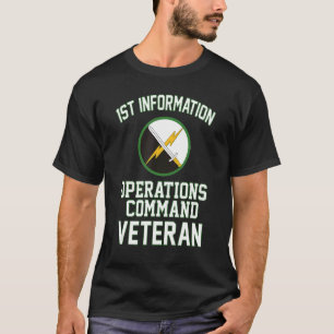 1st Information Operations Command Veteran Father' T-Shirt