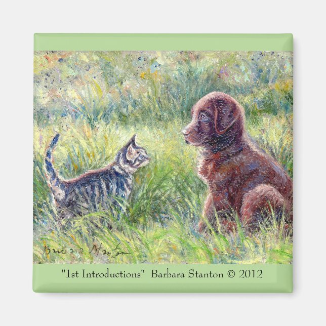 "1st Introductions"  Magnet (Front)