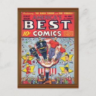 1st Issue America's Best Comics Cover Postcard