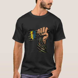 1st Manoeuvre Enhancement Brigade Flag Vintage Str T-Shirt