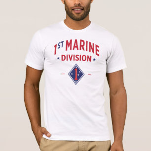 1st Marine Division - United States Military T-Shirt