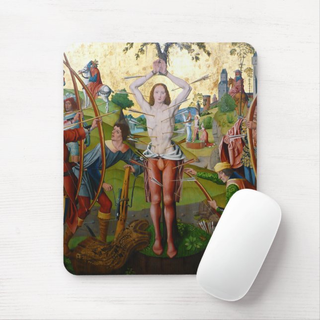 1st Martyrdom of St. Sebastian (M 013) Mouse Pad (With Mouse)