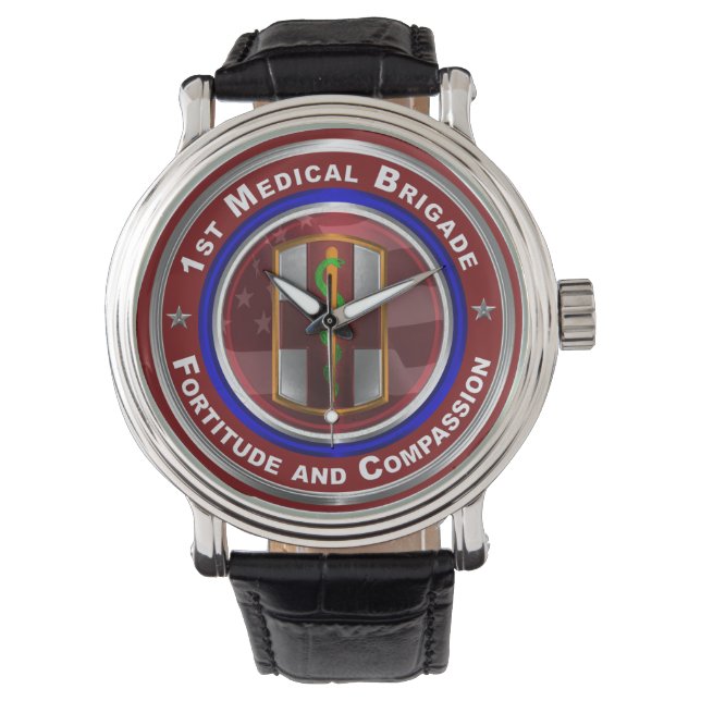 1st Medical Brigade Keepsake Watch (Front)