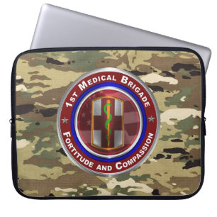 1st Medical Brigade Laptop Sleeve