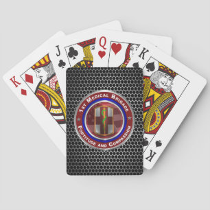 1st Medical Brigade Playing Cards