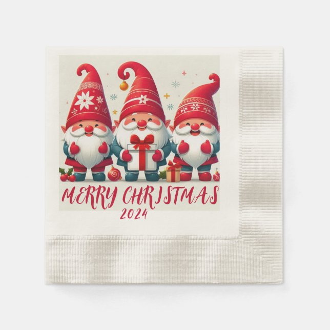 1ST MERRY CHRISTMAS NAPKIN (Front)