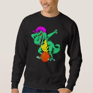 1st Mothers Day Daughter Son T rex Dinosaur Mama B Sweatshirt