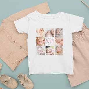 1st Mother's Day Photo Collage T-Shirt