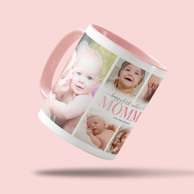 1st Mother's Day Photo Collage Mug (Creator Uploaded)