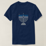 1st Night of Hanukkah Glitter T-Shirt<br><div class="desc">Hanukkah 2022 will begin in the evening of Sunday 18 December and ends in the evening of Monday 26 December</div>