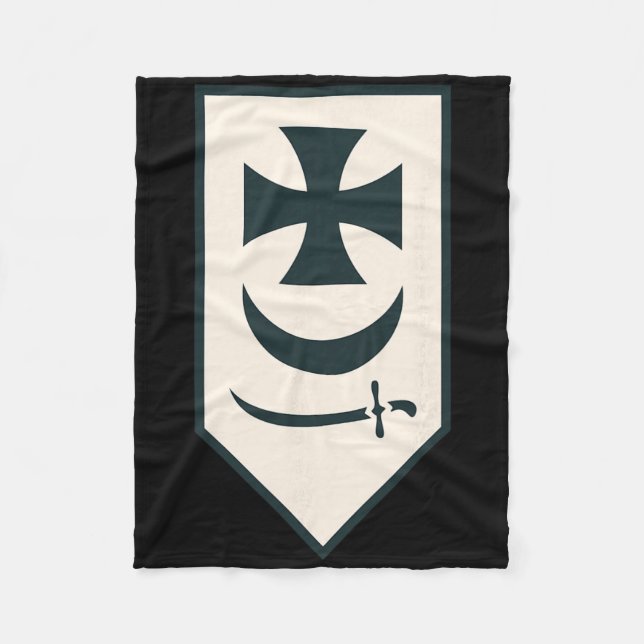 1st Operational Ignment Brigade Bureviy (ukraine)  Fleece Blanket (Front)