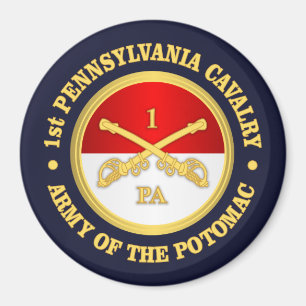 1st Pennsylvania Cavalry Magnet