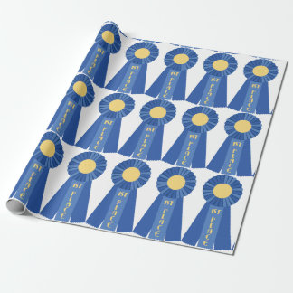 1st Place Ribbon Wrapping Paper