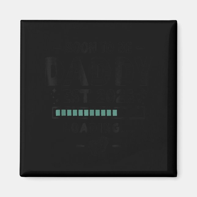 1st Pregnancy Announcement For Husband Soon To Be  Magnet (Front)