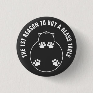 1st Reason To Buy A Glass Table 3 Cm Round Badge