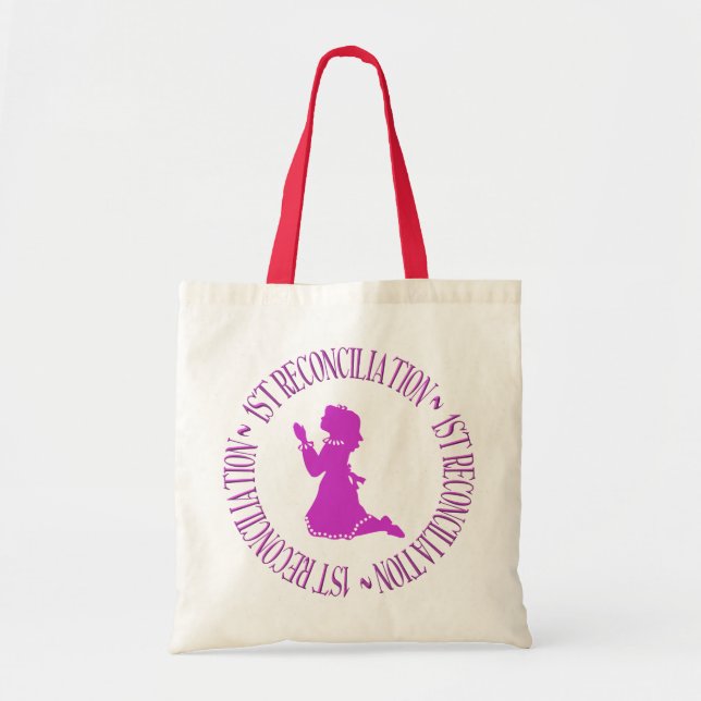 1st Reconciliation - Confession Tote Bag (Front)
