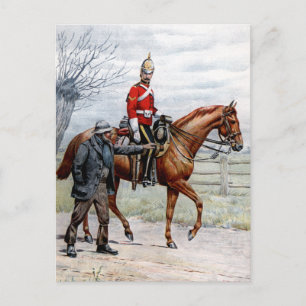 1st Royal Dragoons Postcard