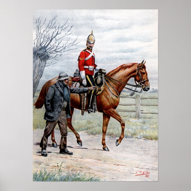 1st Royal Dragoons Poster (Front)