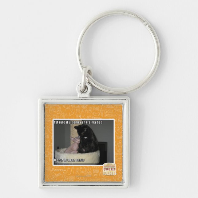 1st rule if u gonna share ma bed key ring (Front)