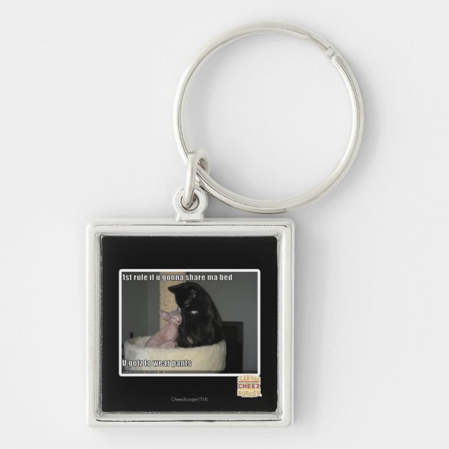1st rule if u gonna share ma bed key ring (Front)