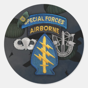 1st Special forces Green Berets group Sticker