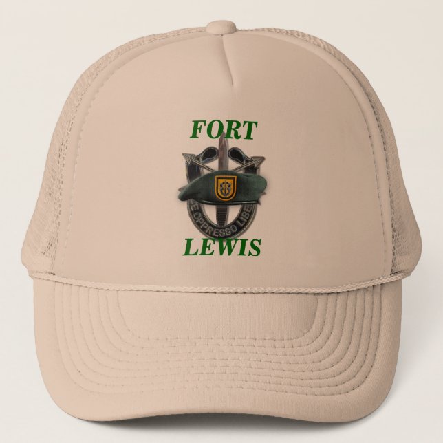 1st special forces group fort lewis vets iraq Hat (Front)