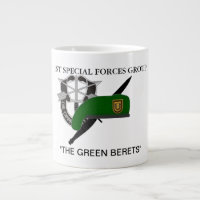 1ST SPECIAL FORCES GROUP JUMBO MUG