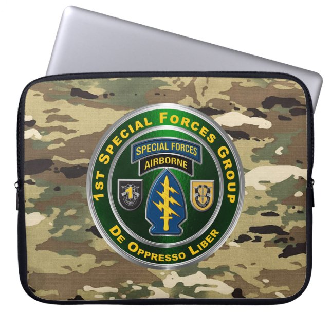 1st Special Forces Group Laptop Sleeve (Front)